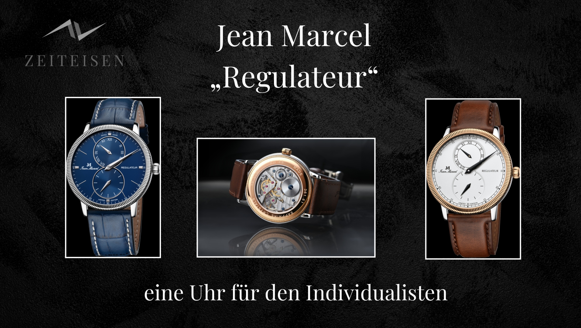 Video zur Uhrenvorstellung JeanMarcel Regulateur