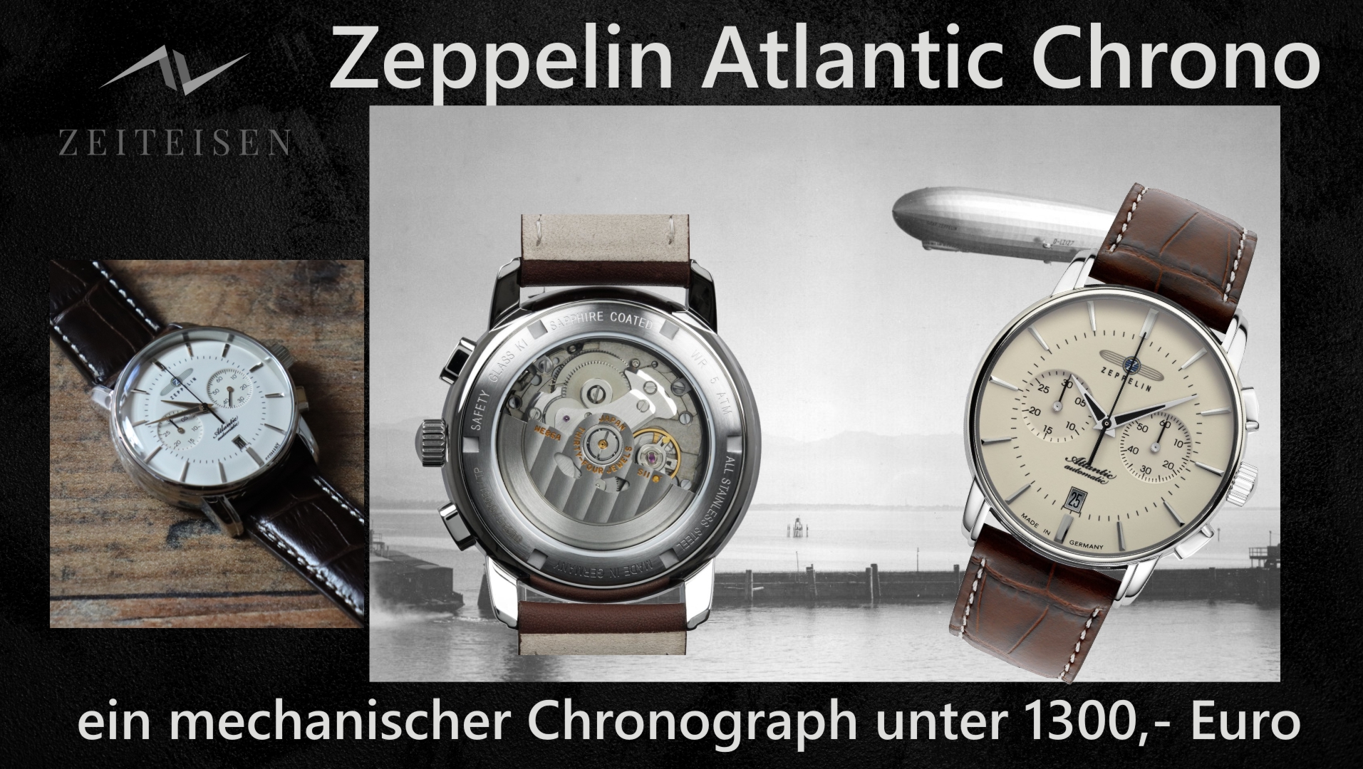 Review zur Zeppelin Atlantic Chronograph 8422-5